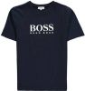 Hugo Boss Logo T shirt met korte mouwen , Blauw, Heren online kopen