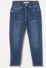 Levi's Mini Mom tapered jeans met stretch en donkere wassing online kopen