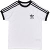 Adidas 3 Stripe Shortsleeve Tee basisschool T Shirts White 100% Katoen online kopen