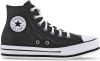 Converse Chuck Taylor All Star Platform EVA Hi leren sneakers met plateauzool zwart/wit online kopen