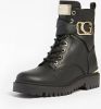 Guess Orana Side Logo Combat Boots , Zwart, Dames online kopen