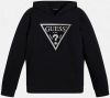 Guess Kids Sweatshirt Met Capuchon Gelamineerd Driehoeklogo online kopen