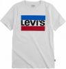 Levis ! Jongens Shirt Korte Mouw -- Off White Katoen online kopen