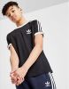 Adidas 3 Stripes basisschool T Shirts Black 100% Katoen online kopen