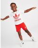 Adidas Originals Trefoil Short en T shirt Set White/Vivid Red Kind online kopen