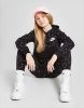 Nike Sportswear Fleecehoodie met print voor meisjes Black/White Kind online kopen