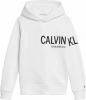 Calvin klein Jeans! Jongens Trui -- Wit Katoen/elasthan online kopen