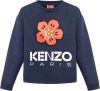 Kenzo Boke Flower sweatshirt Size m, Presta color blue, bestseller 25 , Blauw, Dames online kopen