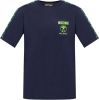 Moschino Double question mark logo t shirt donker online kopen