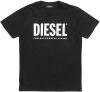 Diesel 00J4P6 00Yi9 Tjustlogo T Shirt AND Tank Unisex Boys Black online kopen