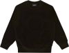 Diesel Embossed logo sweater zwart online kopen