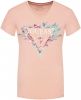Guess Tee shirt stretch logo strass , Roze, Dames online kopen