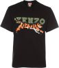 Kenzo Pixel oversized T shirt met logoborduring online kopen