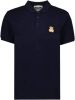 Moschino Embroidered teddy detail polo shirt , Blauw, Heren online kopen