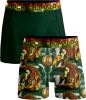 Muchachomalo Boxershorts 2 pack Shorts Bobmalo Queen Donkergroen online kopen