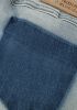 Indian Blue Jeans Blauwe Straight Leg Jeans Blue Sue Damaged Straight Fit online kopen
