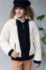 Looxs Revolution Teddy/rib jacket voor meisjes in de kleur online kopen