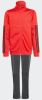 Adidas Trainingspak 3 Stripes Team Rood/Zwart Kinderen online kopen