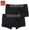 Calvin Klein B70B700122 2 Pack Trunks Underwear Boy Black online kopen