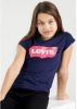 Levis ! Meisjes Shirt Korte Mouw Maat 176 Donkerblauw Katoen online kopen