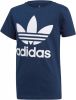Adidas Originals unisex Adicolor T-shirt donkerblauw/wit online kopen