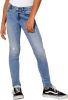 ONLY KIDS GIRL high waist skinny fit jeans KONRACHEL light medium blue denim online kopen