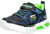 Skechers S-Lights Klittenbandschoen Jongens Blauw/Groen/Zwart online kopen