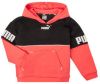 Puma power colorblock trui roze/zwart kinderen online kopen