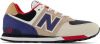 New balance 574 Blue Red Brown Lage sneakers online kopen