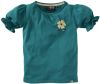 Z8 ! Meisjes Shirt Korte Mouw -- Turquoise Katoen/elasthan online kopen