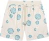 Forét Squash Shorts Boule Print , Beige, Heren online kopen