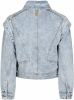 Indian Blue Jeans Blauwe Spijkerjas Denim Jacket Capsleeve online kopen