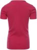 Looxs Revolution Fluo pink rib t shirt keyholes voor meisjes in de kleur online kopen