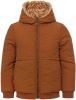 Looxs Revolution Reversible jas teddy oker voor meisjes in de kleur online kopen