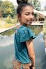 Looxs Revolution Flared broekje ribjersey summer paisley voor meisjes in de kleur online kopen