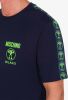Moschino Double question mark logo t shirt donker online kopen