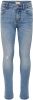 ONLY KIDS GIRL high waist skinny fit jeans KONRACHEL light medium blue denim online kopen