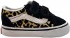 Vans Sneakers TD Old Skool V Flocked Leopard Zwart online kopen