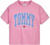 Tommy Hilfiger Girls' Bold Short Sleeve Varsity T Shirt Junior Kind online kopen